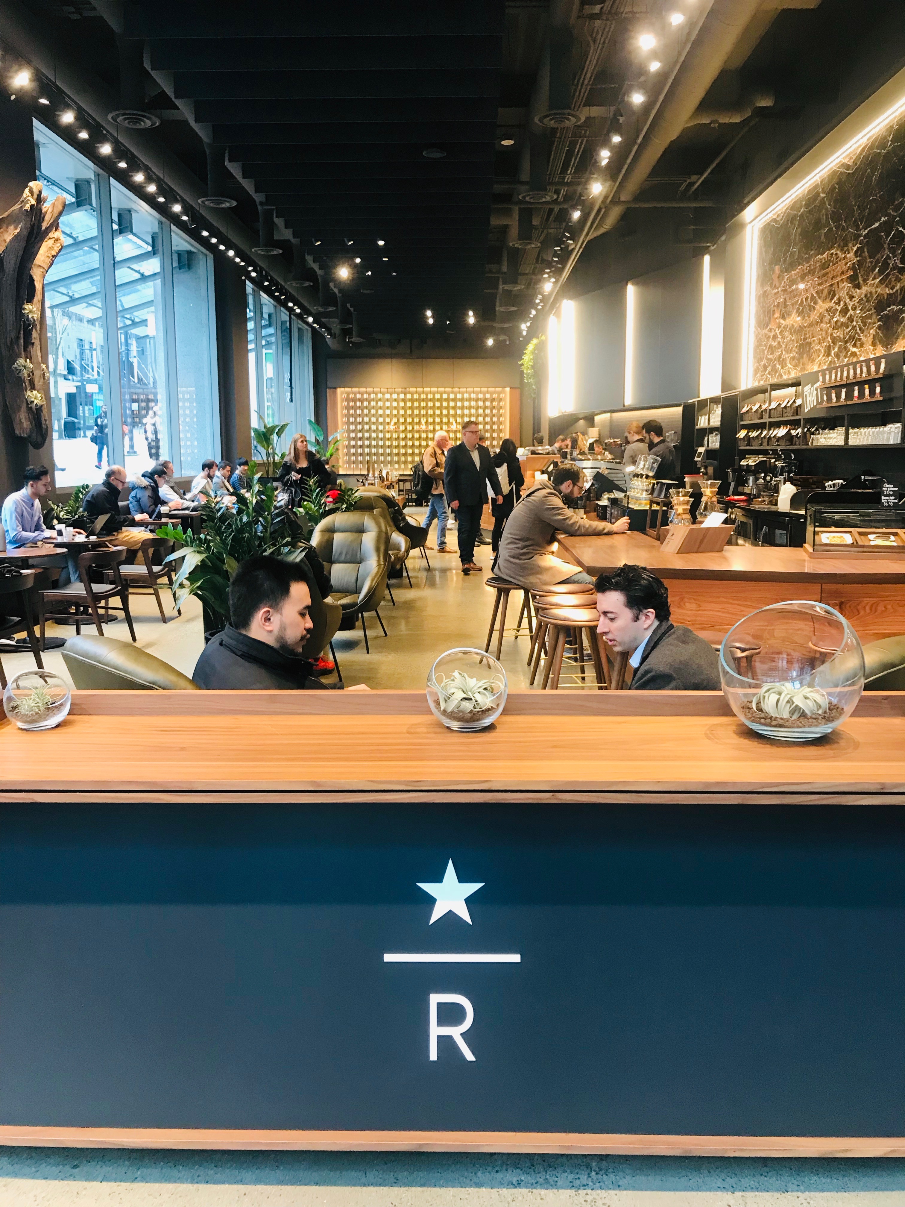 Starbucks Reserve Bar Vancouver BC