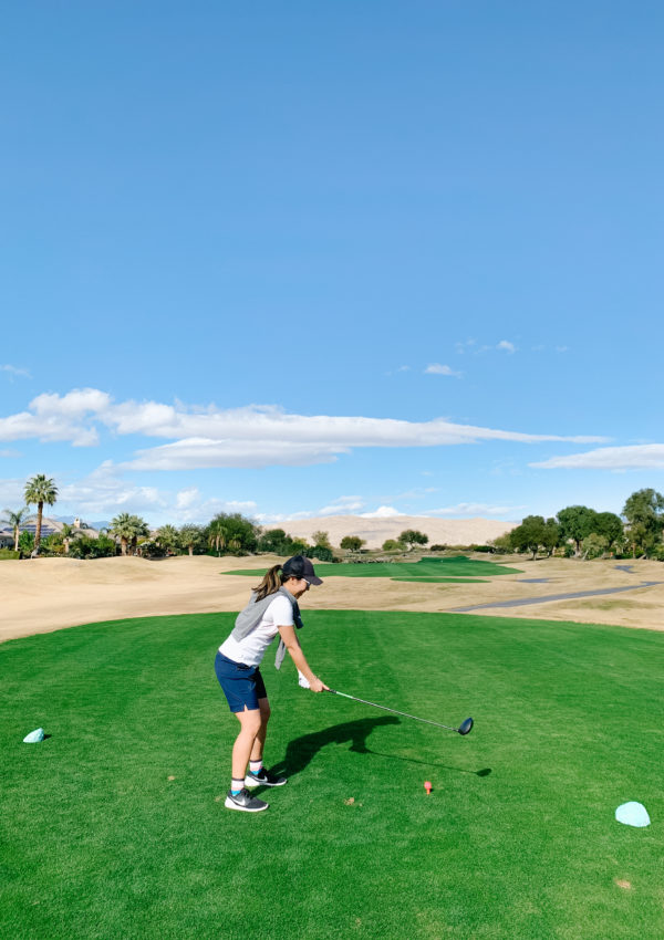 Golfing at Gary Player Signature Course, Palm Springs 2019
