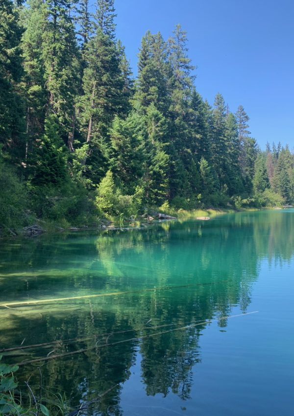 Hiking at Kentucky-Alleyne Provincial Park