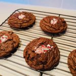 double chocolate peppermint cookies