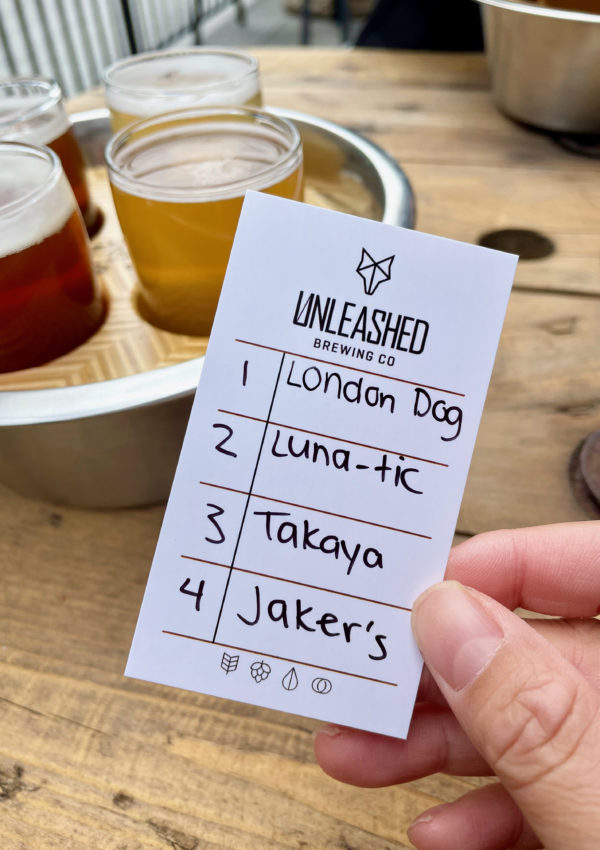 Checking out Unleashed Brewing Co. Kelowna